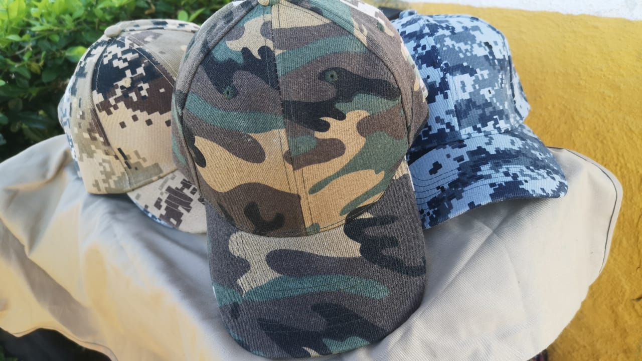 Gorra militar camuflaje